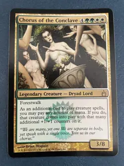 MTG FOIL RAVNICA CHORUS OF THE CONCLAVE NM MAGIC THE GATHERING RARE CREATURE - Image 4