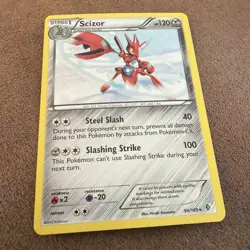 Pokemon TCG Scizor Black & White 94/149 (Cosmos Holo) LP - Image 1