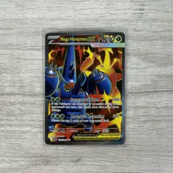 Pokemon Mega Heracross ex 108/094 Me02: Phantasmal Flames Holo - Image 1