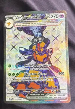 Vespiquen ex 212/197 Obsidian Flames Ultra Rare NM Pokemon TCG - Image 1