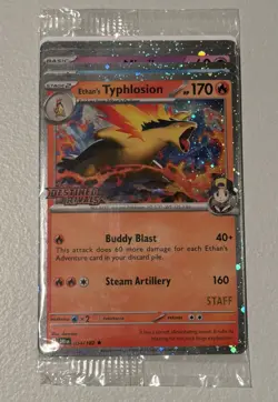 (Set of 4) Destined Rivals STAFF [SEALED] - Prerelease Promo - NM - Pokemon - Image 1