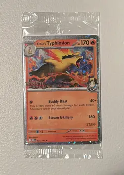 (Set of 4) Destined Rivals STAFF [SEALED] - Prerelease Promo - NM - Pokemon - Image 3