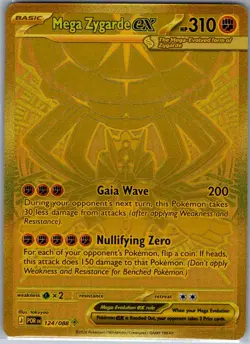 Mega Zygarde ex 124/088 ME03: Perfect Order - Pokemon Card - NM - Image 1