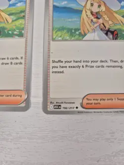 4 x Lillie's Determination 192/132 Trainer Playset Pokemon TCG Deck Building - Image 3