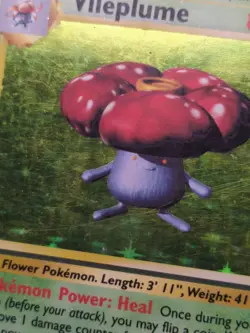1999 Pokemon Jungle Vileplume Holo #15/64 - Image 2