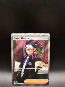 Boss’s Orders 256/217 Ultra Rare Full Art Pokemon TCG Ascended Heroes NM - Image 1