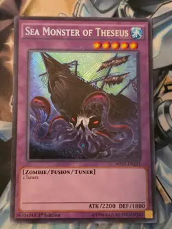 Yugioh! Sea Monster of Theseus MP17-EN231 2017 Mega-Tins Mega Pack 1st Edition - Image 1