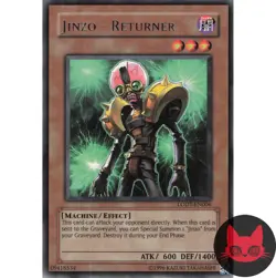 Yugioh Jinzo - Returner LODT-EN006 Rare NM - Image 1