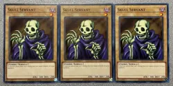Skull Servant LOB-EN004 (x3)Legend of Blue Eyes Common Unlimited NM - Image 1