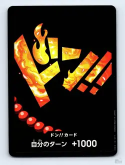 DON!! Card (Ace) Textured Foil Premium Booster -The Best- DON!! JP One Piece NM - Image 1