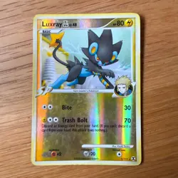 Pokemon Card Luxray 9/111 Holo Rare Rising Rivals - Image 1