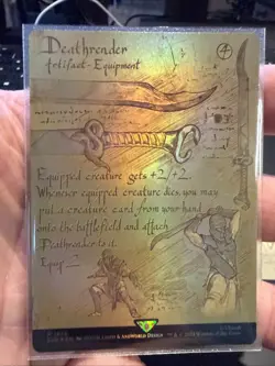 MTG Secret Lair Assassin's Creed Da Vinci's Designs Rainbow Foils 6 Cards - Image 5