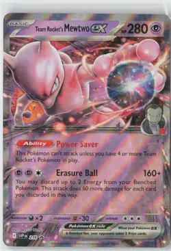 Team Rocket's Mewtwo ex - Holo Promo SV: Scarlet & Violet Promo Cards 216 NM - Image 1