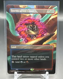Stormcarved Coast - 304 - MTG: Secrets of Strixhaven - Borderless - Image 1