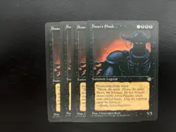 MTG 4X HOMELANDS IHSAN'S SHADE NM MAGIC THE GATHERING RARE CREATURE BLACK - Image 2