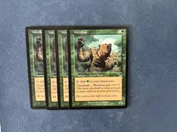MTG 4X ODYSSEY WEREBEAR NM MAGIC THE GATHERING ENGLISH CREATURE COMMON GREEN - Image 2