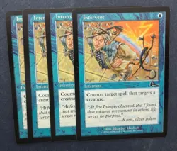 MTG 4X URZA'S LEGACY INTERVENE NM ENGLISH MAGIC THE GATHERING COMMON INSTANT - Image 4