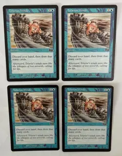 MTG 4X URZA'S SAGA TOLARIAN WINDS NM ENGLISH MAGIC THE GATHERING COMMON BLUE - Image 5