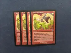 MTG 4X URZA'S DESTINY RECKLESS ABANDON NM ENGLISH SORCERY MAGIC THE GATHERING - Image 4