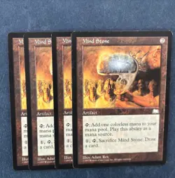MTG 4X WEATHERLIGHT MIND STONE NM MAGIC THE GATHERING ENGLISH UNCOMMON ARTIFACT - Image 5