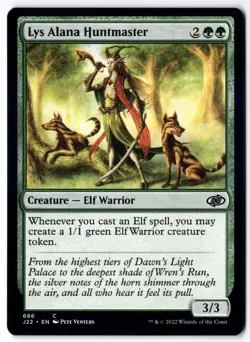 Lys Alana Huntmaster J22 686 Magic: The Gathering C NM - Image 1