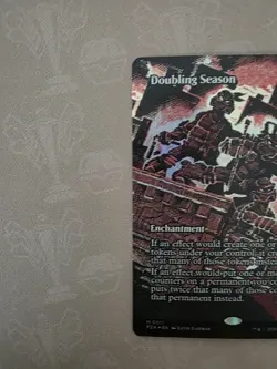 Wizards of the Coast Doubling Season 0011 TMNT Alt Art Foil Enchantment Green - Image 3