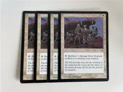 MTG 4X STRONGHOLD NOMADS EN-KOR NM MAGIC THE GATHERING CREATURE WHITE COMMON - Image 3