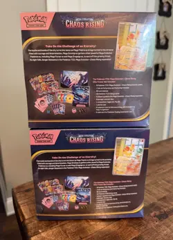 2x Pokemon Chaos Rising Elite Trainer Box Factory Sealed ETB NEW - Image 3