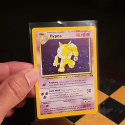 Pokemon Hypno 8/62 Holo Rare Fossil Set 90 HP 1999 Pokemon Vintage Base Set - Image 5