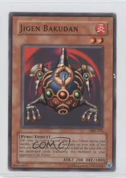 Jigen Bakudan Unlimited YuGiOh Magic Ruler Booster #MRL-074 2002 READ - Image 1