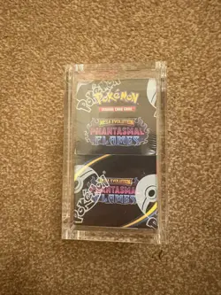 Pokemon Phantasmal Flames Half Booster Box (18 Packs) - Comes With Acrylic Case - Image 1