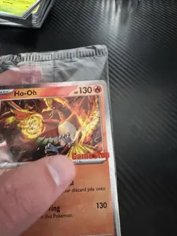 Ho-Oh 010/086 GameStop Promo Cosmic Holo Factory Sealed Chaos Rising Pokemon TCG - Image 3