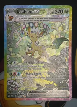 Leafeon ex - 144/131 - Prismatic Evolutions - SIR - NM - Pokemon TCG - Image 2