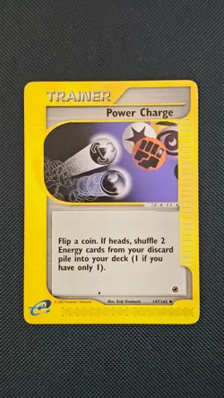 Pokemon - Expedition - Power charge non holo 147/165 - Image 1