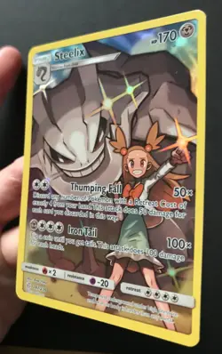Steelix 247/236 Cosmic Eclipse SM SECRET RARE HOLO Pokemon Card Near Mint - Image 3