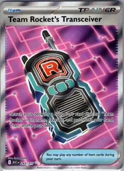 Team Rocket's Transceiver 263/217 ME: Ascended Heroes - Pokemon Card - NM - Image 1