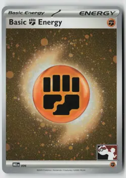 Basic Fighting Energy - (Cosmos Holo) 006 - Prize Pack Series Cards Holo - PTCG - Image 1