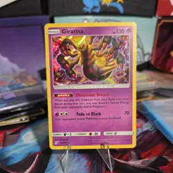 Pokemon Giratina 86/236 Sm-Unified Minds Holo Rare Card 130 LP English - Image 1
