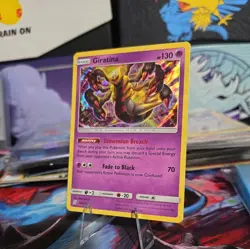 Pokemon Giratina 86/236 Sm-Unified Minds Holo Rare Card 130 LP English - Image 2