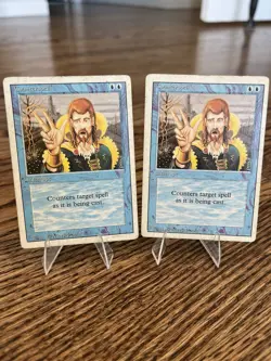 Magic the Gathering Counterspell (2!) Revised Edition Regular Card - Image 1