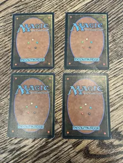 Magic The Gathering Dark Ritual Revised Card Set of 4 MTG - Image 2