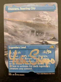 MTG Artist Proof Yuta Shimpo / Otawara, Soaring City / NEO-BF AP - Image 2