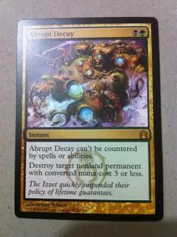 Abrupt Decay - Return to Ravnica - Magic: The Gathering - MTG - Image 1
