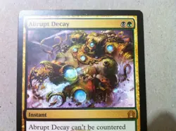 Abrupt Decay - Return to Ravnica - Magic: The Gathering - MTG - Image 3