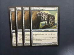 MTG 4X SHARDS OF ALARA ETHERIUM SCULPTOR NM MAGIC THE GATHERING COMMON CREATURE - Image 5