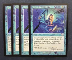 MTG 4X JUDGMENT QUIET SPECULATION NM MAGIC THE GATHERING SORCERY BLUE ENGLISH - Image 4