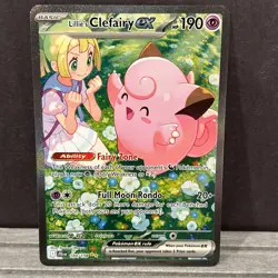 Lillie's Clefairy EX Journey Together 184/159 SIR Pokemon 2025 - Image 1