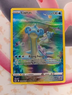Lapras GG05/GG70 Crown Zenith: Galarian Gallery Pokemon Card NM - Image 1