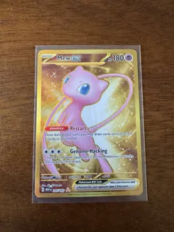 2023 Mew ex 205/165 Sv: Scarlet & Violet 151 Gold Holo Pokemon - Image 1