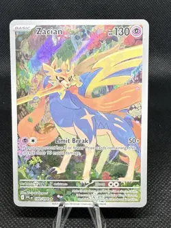 Zacian Pokemon TCG 100/094 – Rare Holo – Mint/Near Mint – Ungraded - Image 1